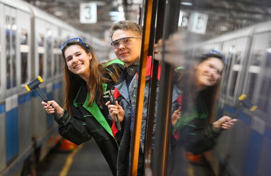 Запуск тематического поезда, посвященного среднему профессиональному образованию