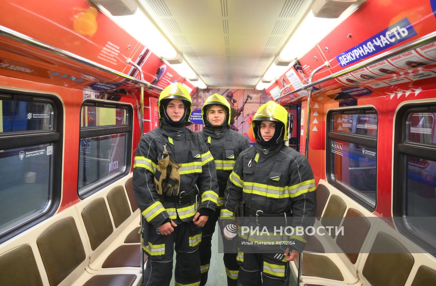 Запуск тематического поезда, посвященного среднему профессиональному образованию