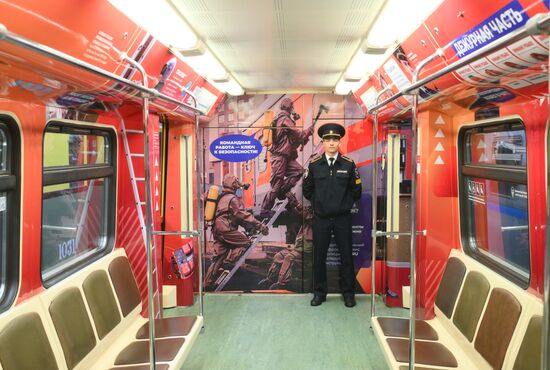 Запуск тематического поезда, посвященного среднему профессиональному образованию