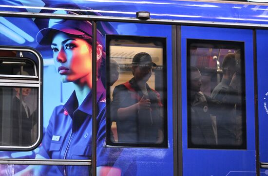 Запуск тематического поезда, посвященного среднему профессиональному образованию