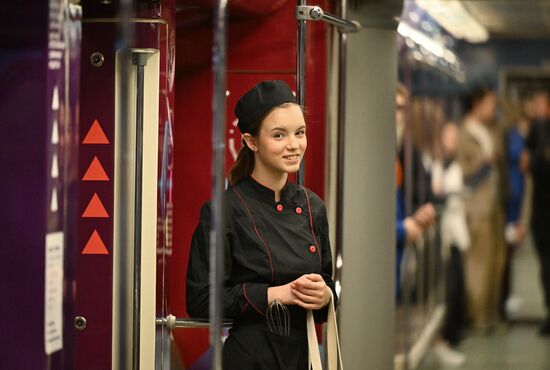 Запуск тематического поезда, посвященного среднему профессиональному образованию