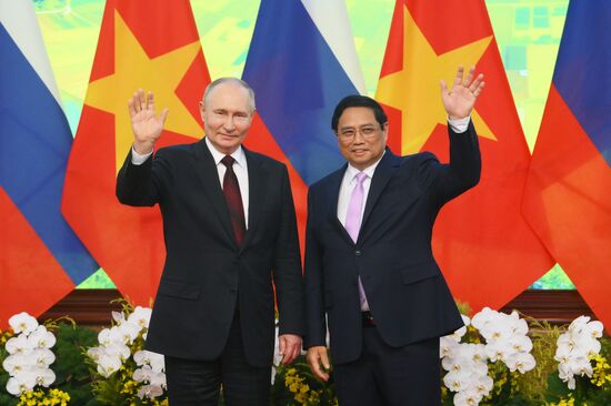 Государственный визит президента Владимира Путина во Вьетнам