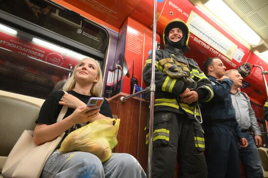 Запуск тематического поезда, посвященного среднему профессиональному образованию