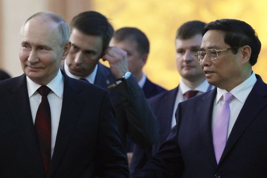 Государственный визит президента Владимира Путина во Вьетнам