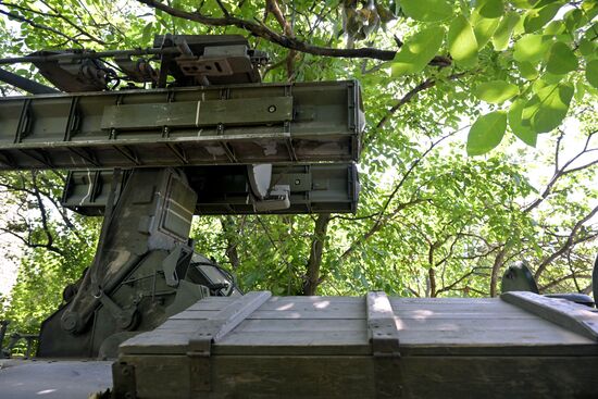 Боевая работа ПВО ЦВО в ДНР