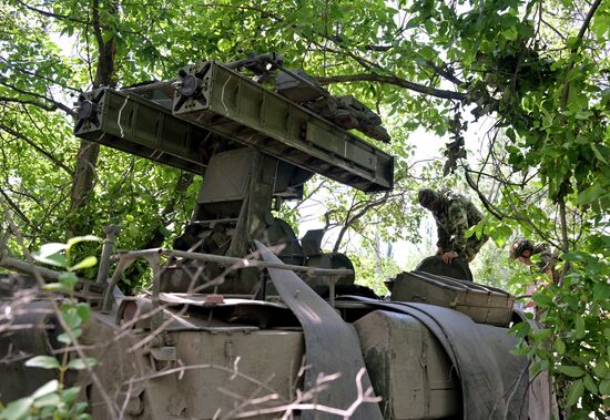 Боевая работа ПВО ЦВО в ДНР