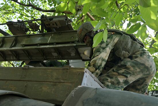 Боевая работа ПВО ЦВО в ДНР