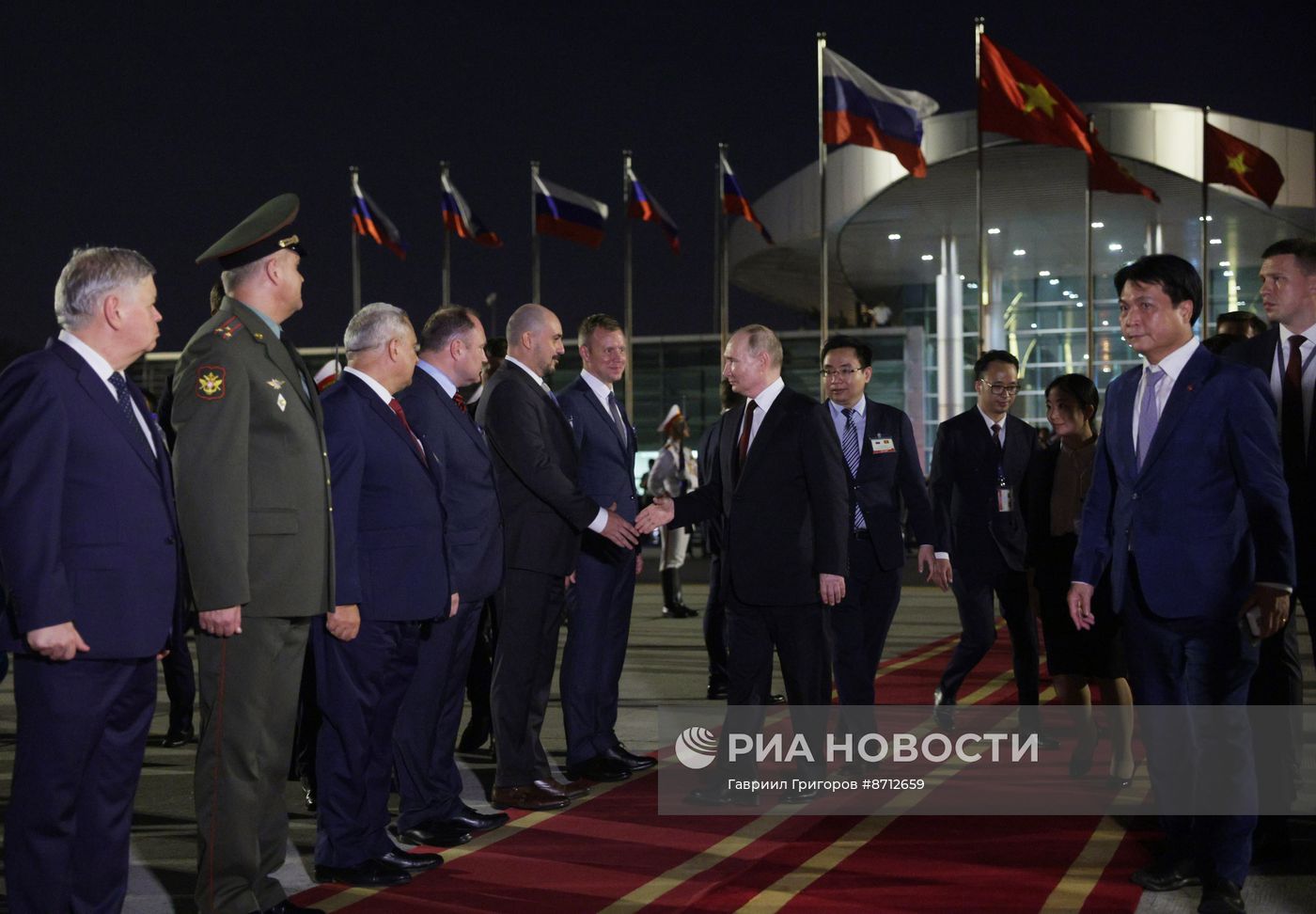Государственный визит президента Владимира Путина во Вьетнам