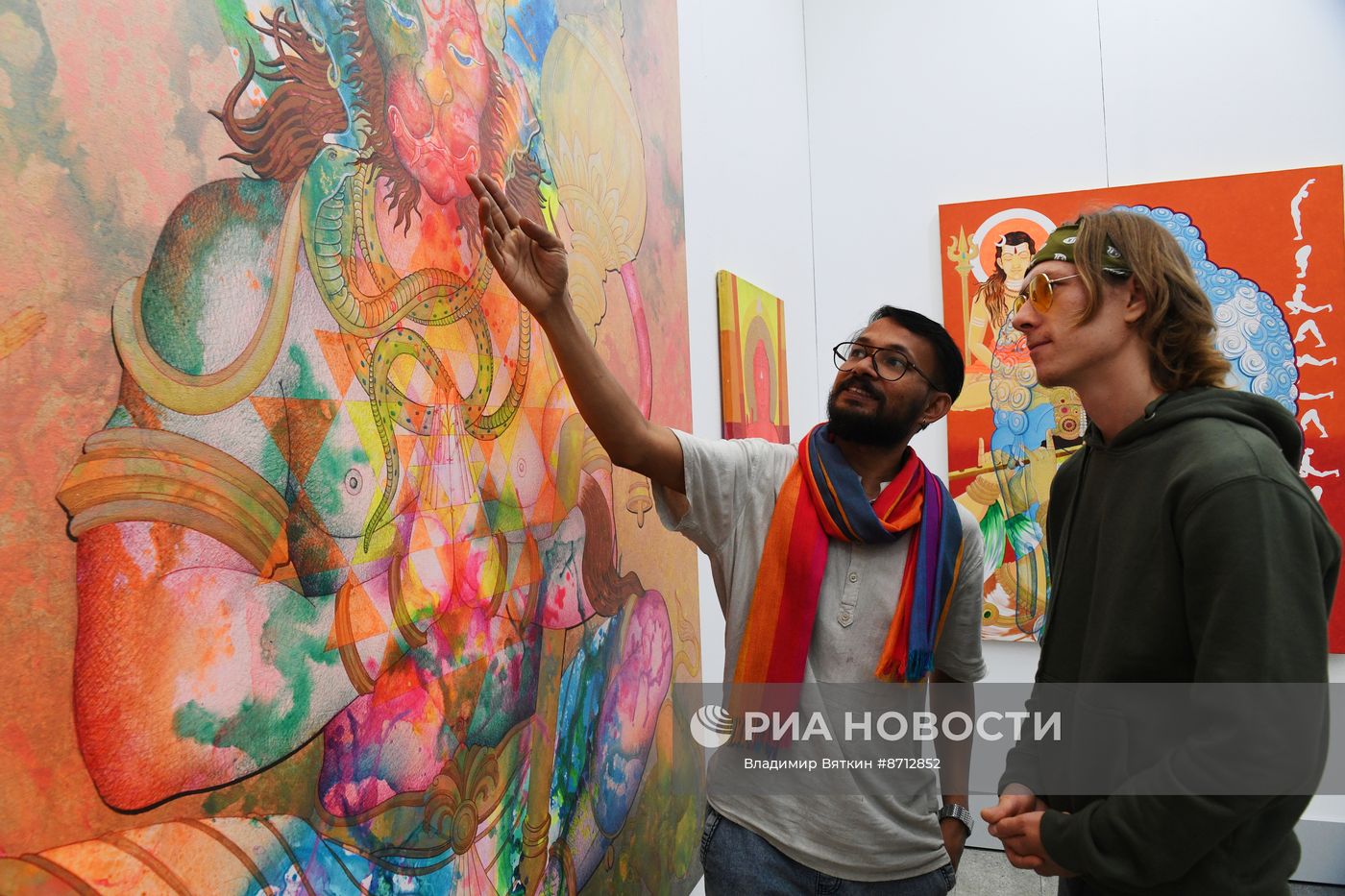 Открытие XIII Международного фестиваля искусств "Традиции и современность"