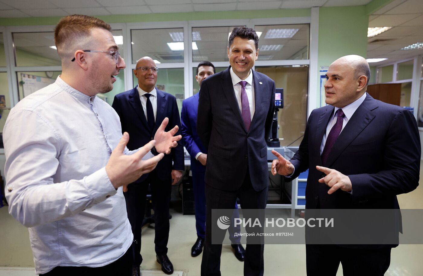 Премьер-министр Михаил Мишустин посетил МГТУ "СТАНКИН"