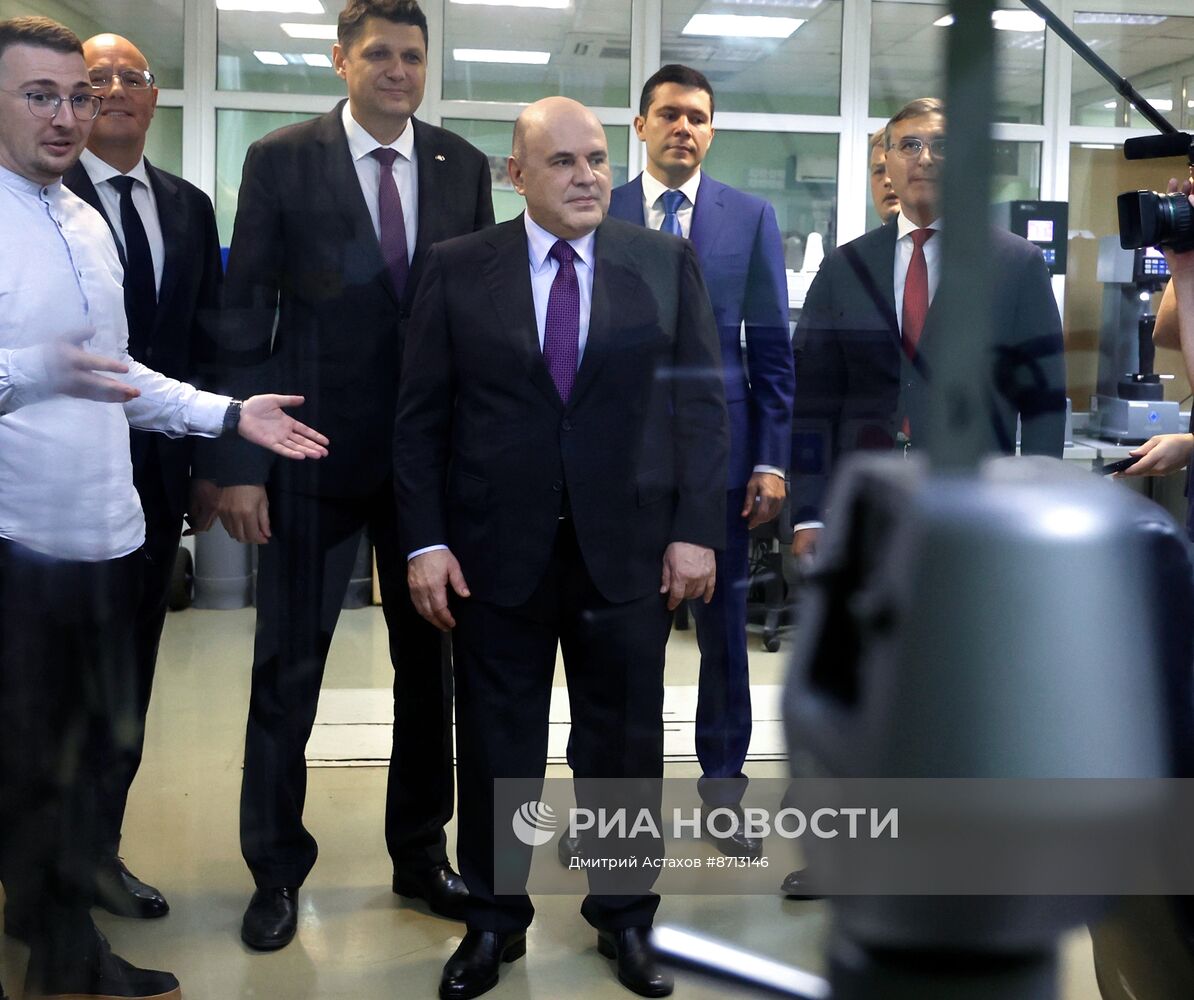 Премьер-министр Михаил Мишустин посетил МГТУ "СТАНКИН"