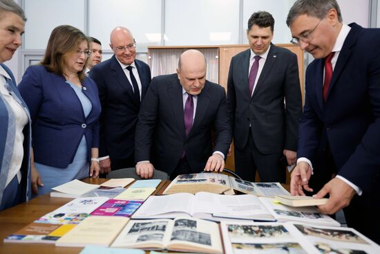 Премьер-министр Михаил Мишустин посетил МГТУ "СТАНКИН"