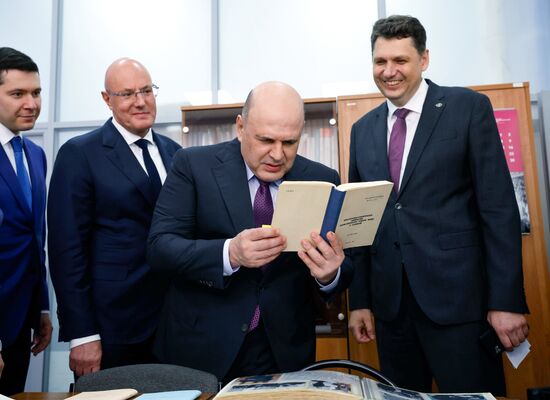 Премьер-министр Михаил Мишустин посетил МГТУ "СТАНКИН"