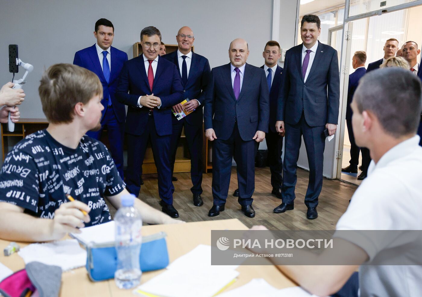 Премьер-министр Михаил Мишустин посетил МГТУ "СТАНКИН"