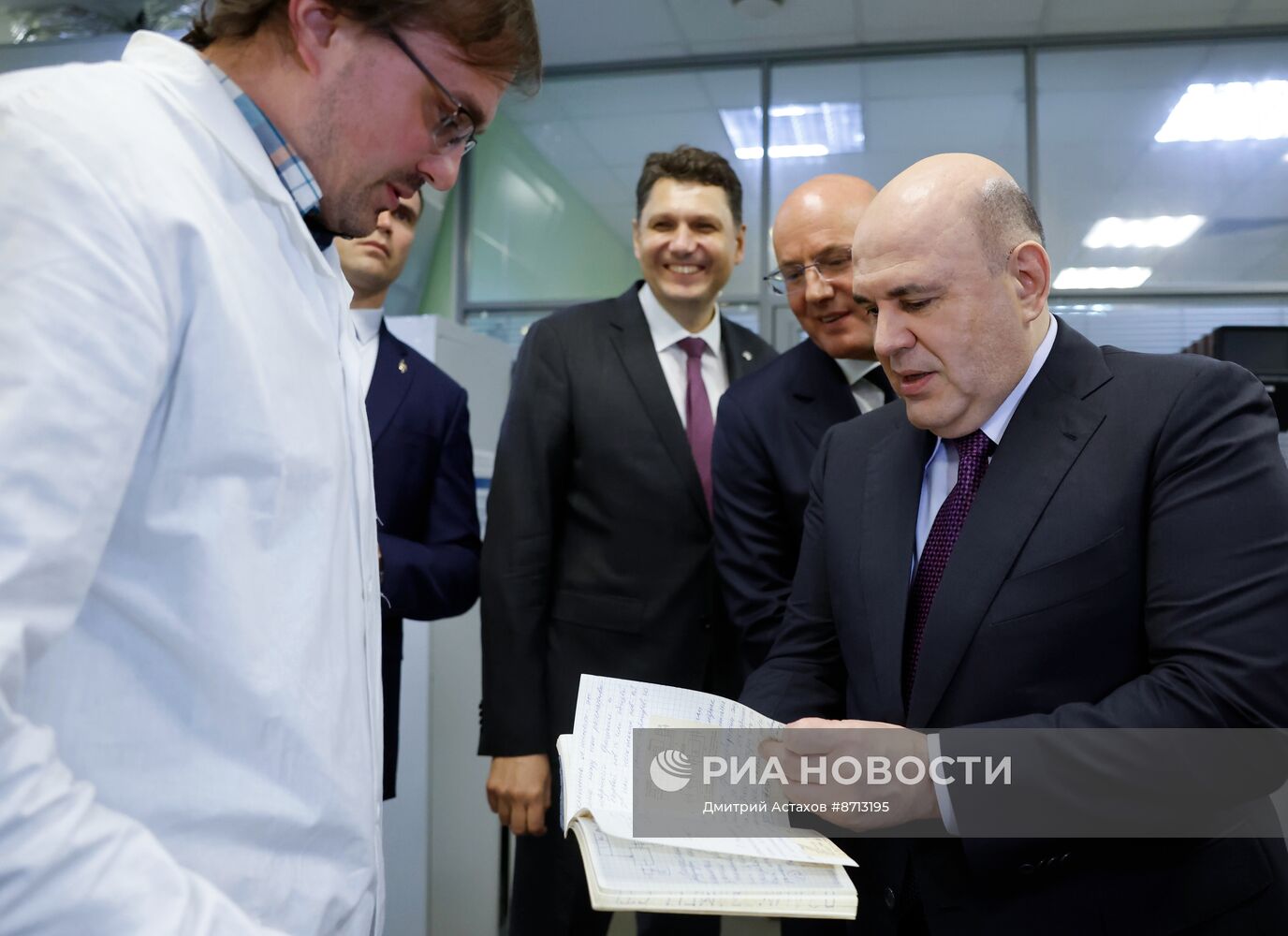 Премьер-министр Михаил Мишустин посетил МГТУ "СТАНКИН"