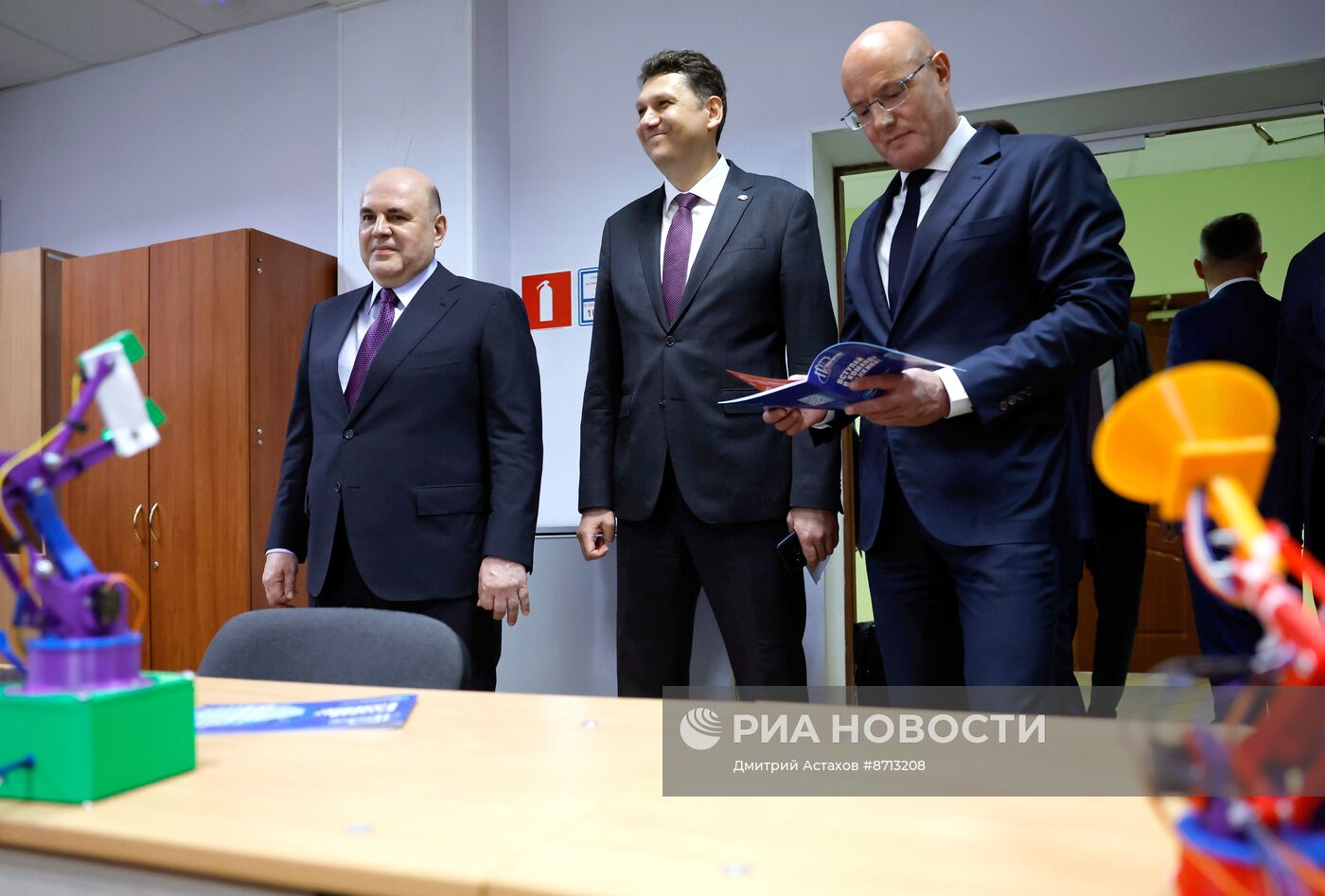 Премьер-министр Михаил Мишустин посетил МГТУ "СТАНКИН"