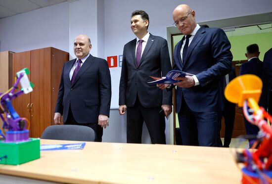 Премьер-министр Михаил Мишустин посетил МГТУ "СТАНКИН"