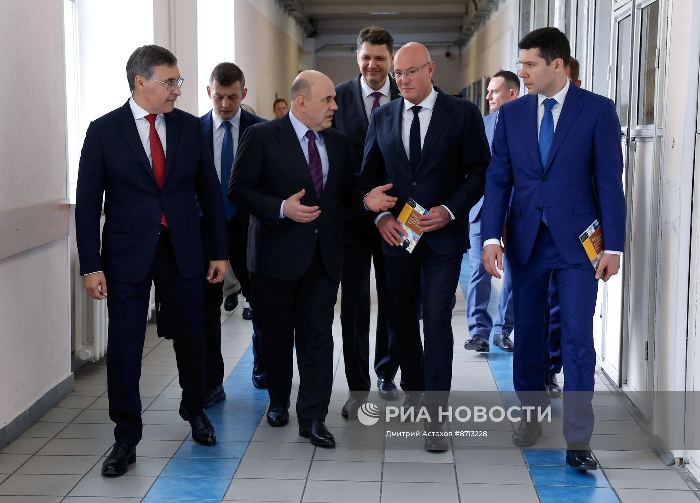 Премьер-министр Михаил Мишустин посетил МГТУ "СТАНКИН"