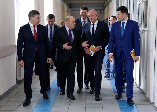 Премьер-министр Михаил Мишустин посетил МГТУ "СТАНКИН"