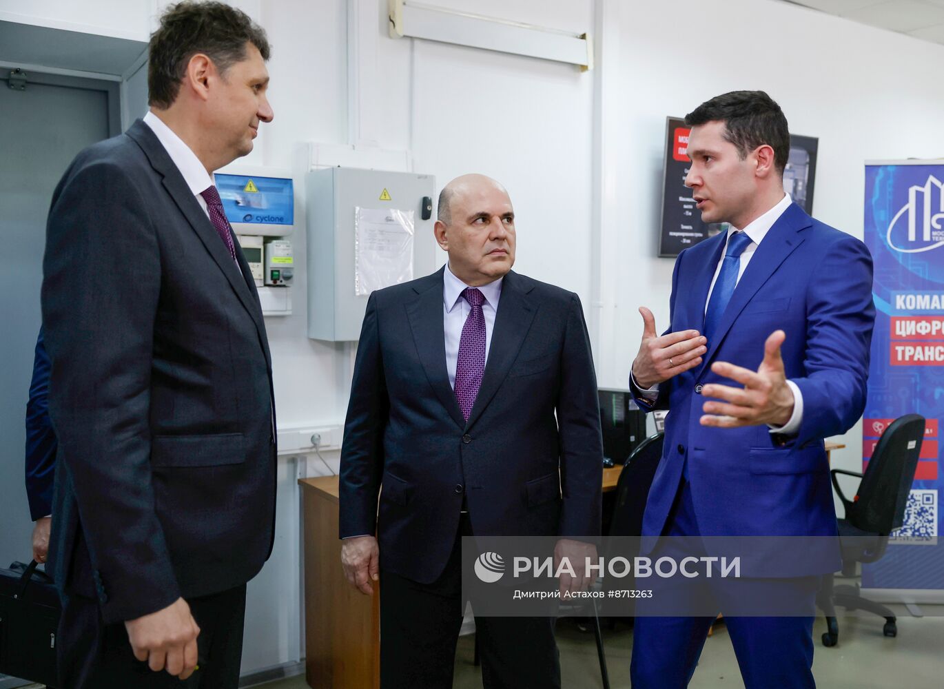 Премьер-министр Михаил Мишустин посетил МГТУ "СТАНКИН"