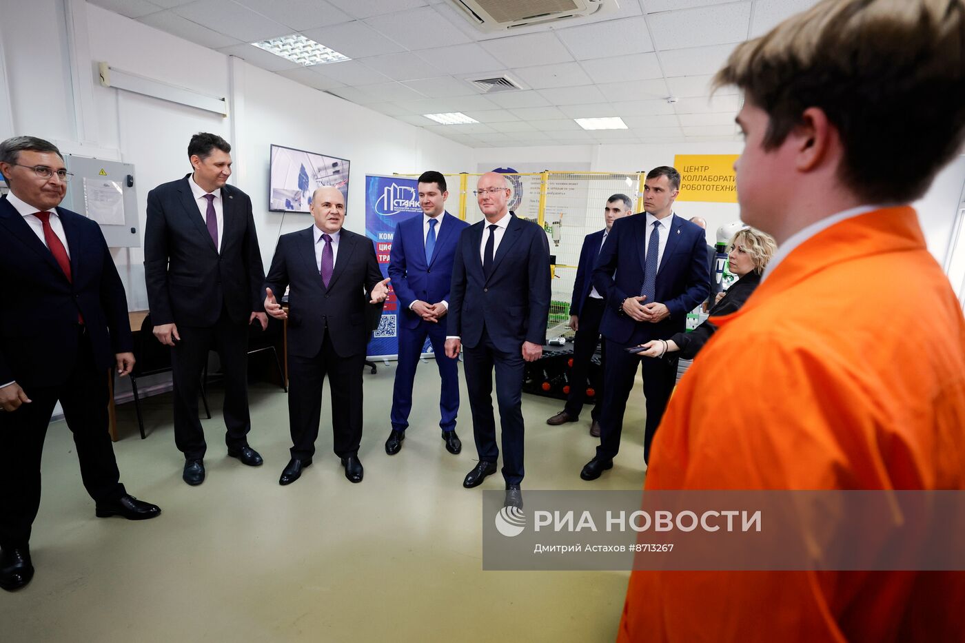 Премьер-министр Михаил Мишустин посетил МГТУ "СТАНКИН"
