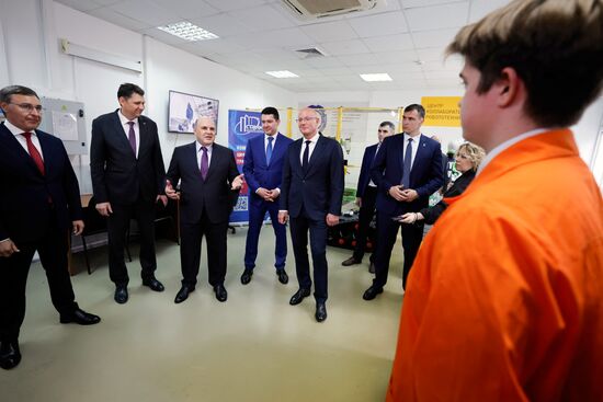 Премьер-министр Михаил Мишустин посетил МГТУ "СТАНКИН"