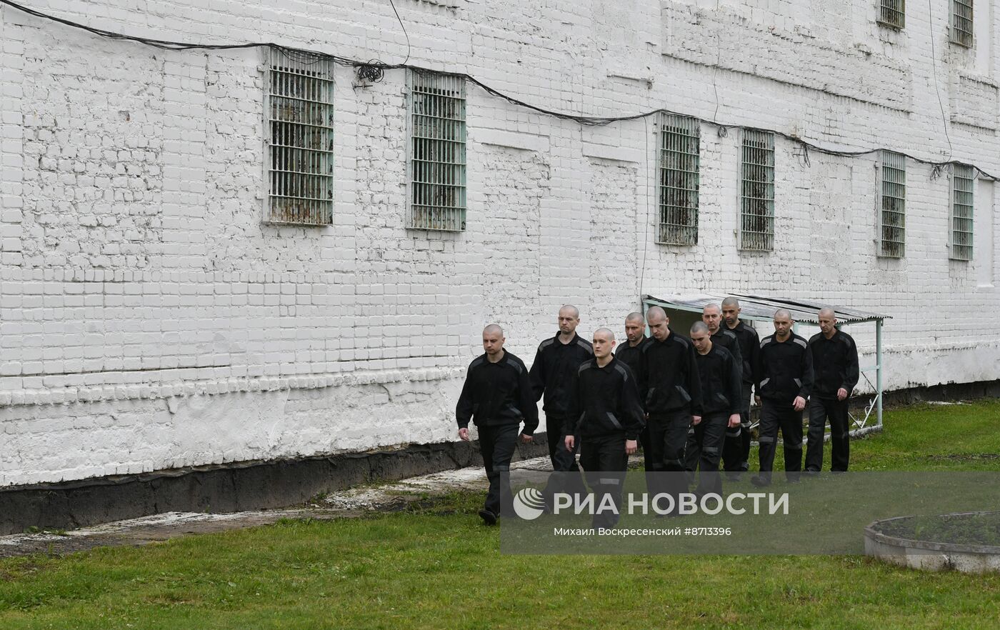 Украинские пленные в российском исправительном учреждении