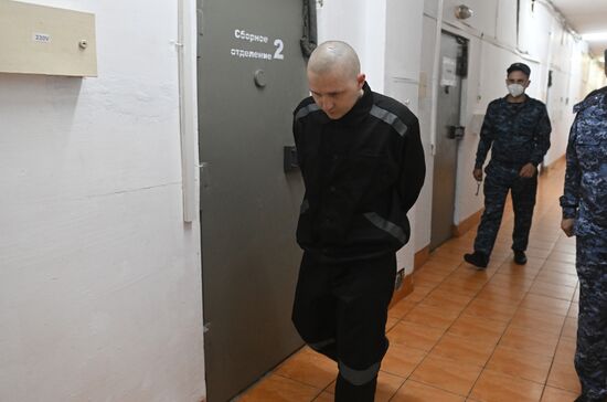 Украинские пленные в российском исправительном учреждении