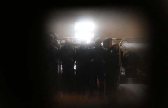 Украинские пленные в российском исправительном учреждении