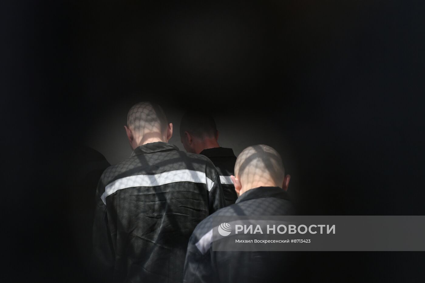 Украинские пленные в российском исправительном учреждении