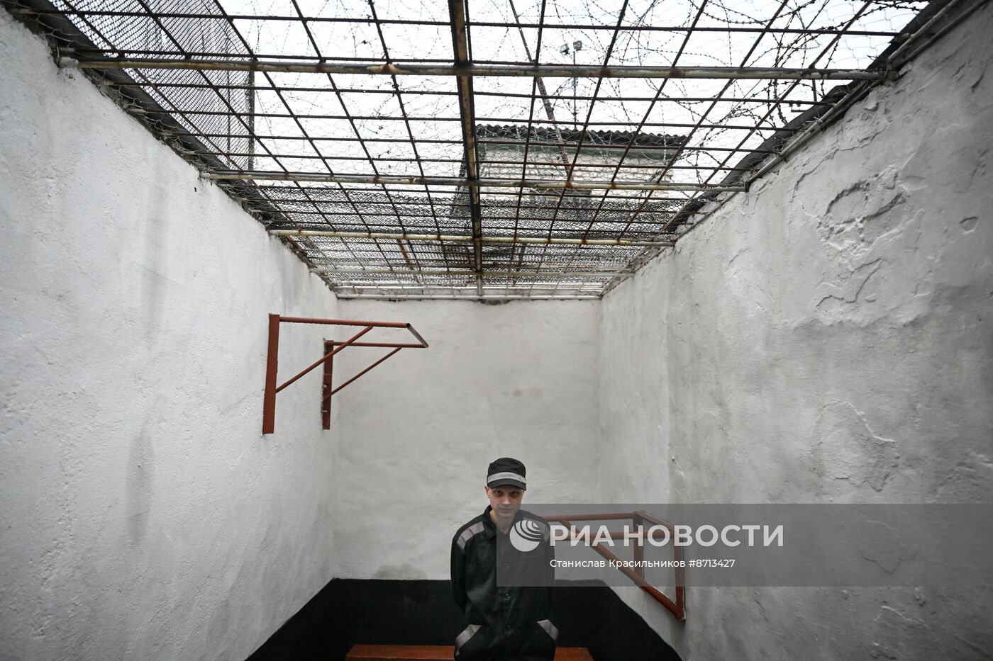 Украинские пленные в российском исправительном учреждении
