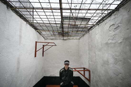 Украинские пленные в российском исправительном учреждении