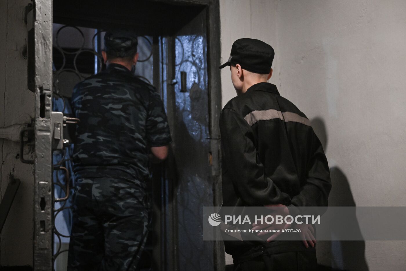 Украинские пленные в российском исправительном учреждении