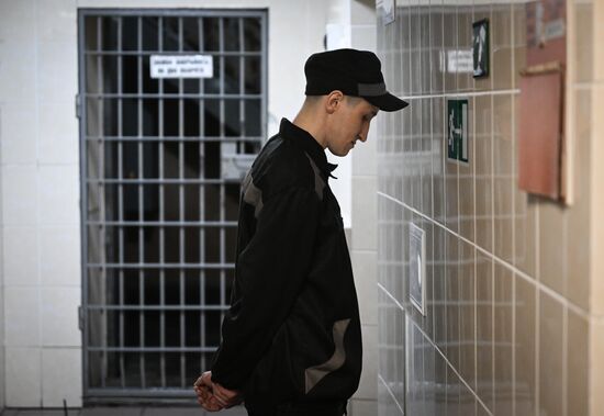 Украинские пленные в российском исправительном учреждении