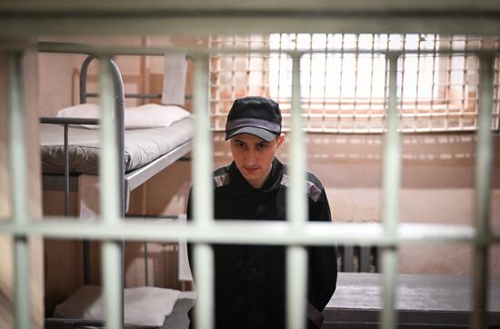 Украинские пленные в российском исправительном учреждении