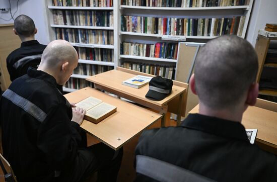 Украинские пленные в российском исправительном учреждении