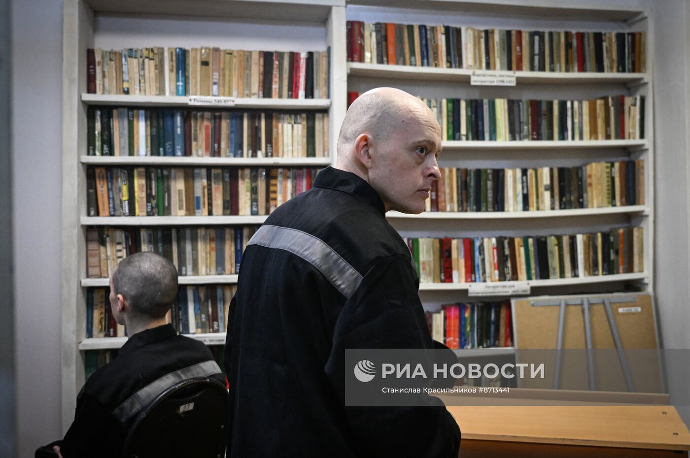 Украинские пленные в российском исправительном учреждении