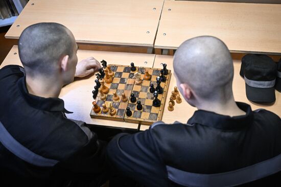 Украинские пленные в российском исправительном учреждении