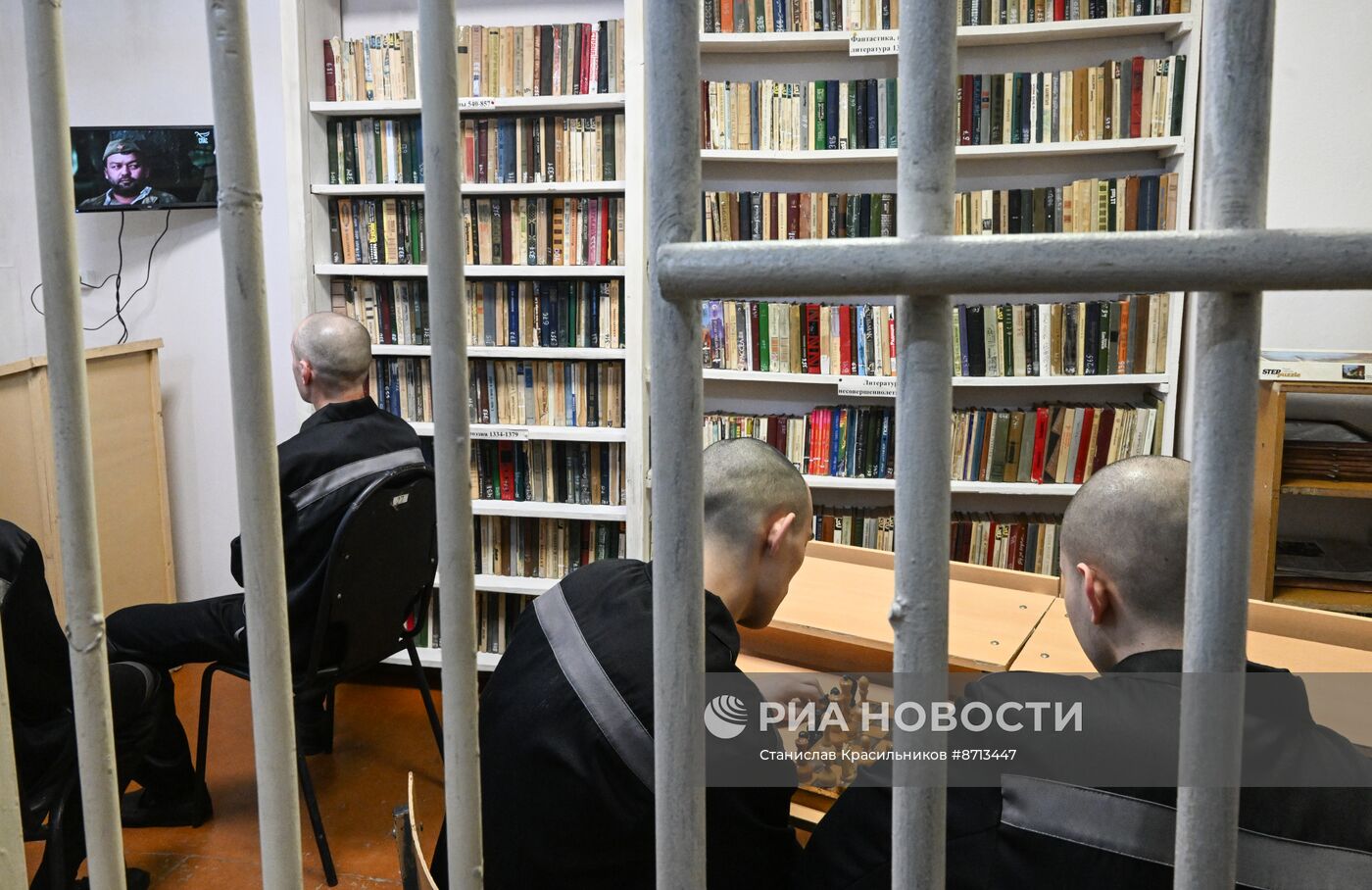 Украинские пленные в российском исправительном учреждении