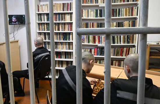 Украинские пленные в российском исправительном учреждении