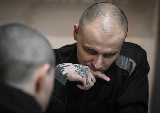 Украинские пленные в российском исправительном учреждении