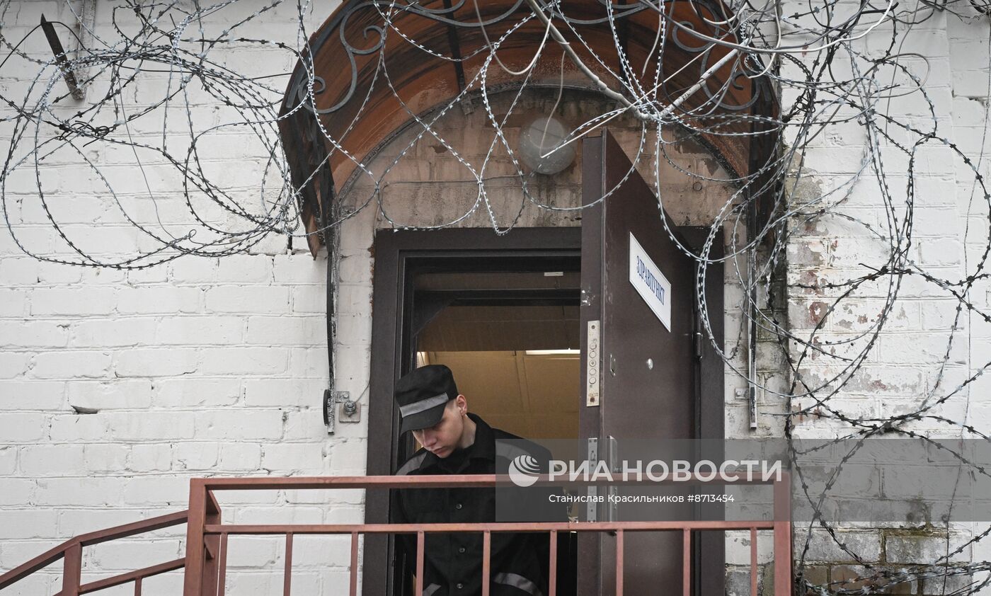 Украинские пленные в российском исправительном учреждении