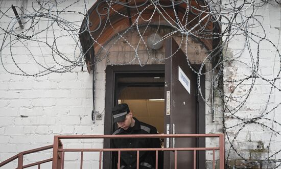 Украинские пленные в российском исправительном учреждении