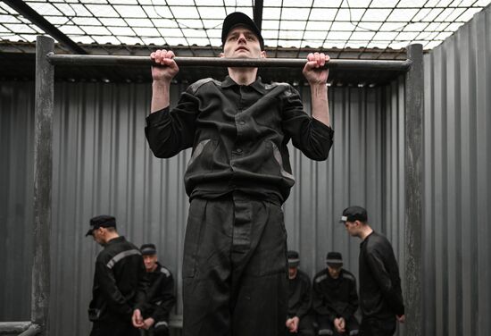 Украинские пленные в российском исправительном учреждении