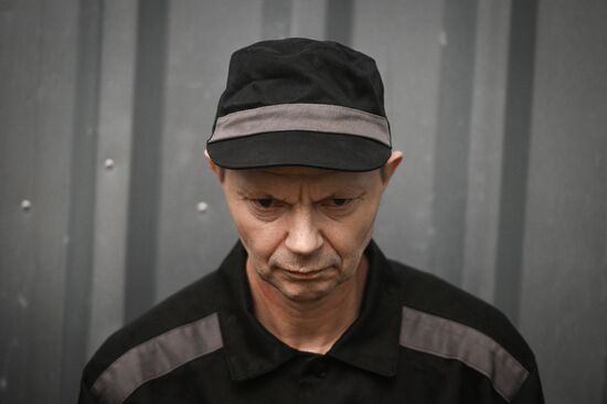 Украинские пленные в российском исправительном учреждении