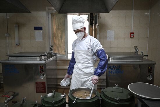 Украинские пленные в российском исправительном учреждении