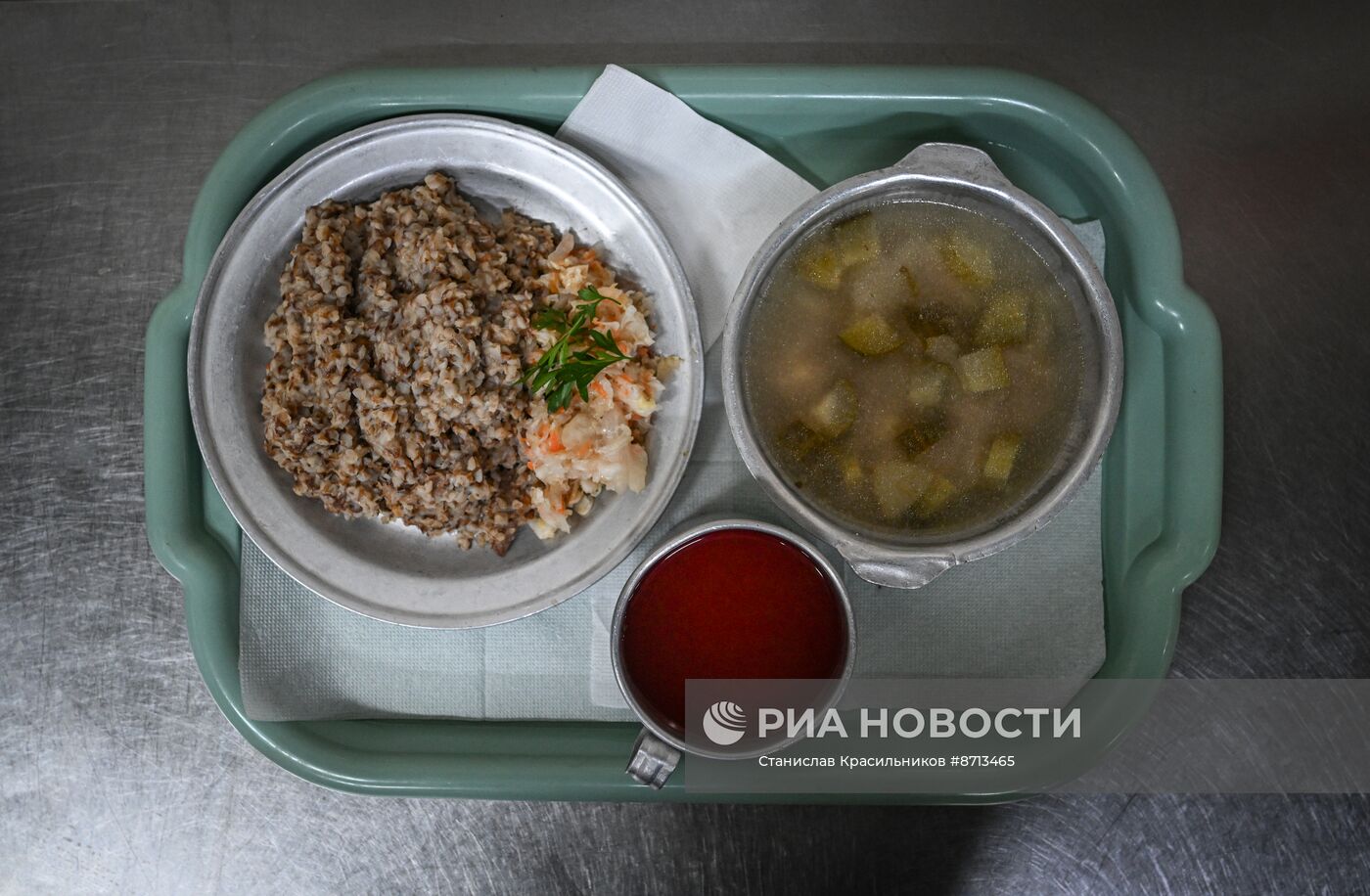 Украинские пленные в российском исправительном учреждении