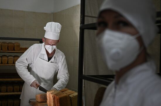 Украинские пленные в российском исправительном учреждении