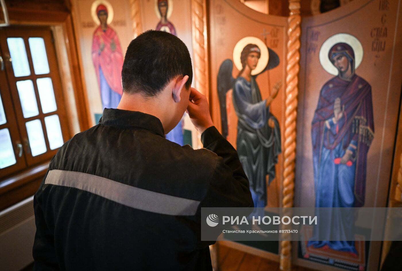 Украинские пленные в российском исправительном учреждении