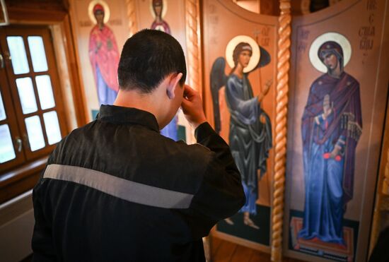 Украинские пленные в российском исправительном учреждении